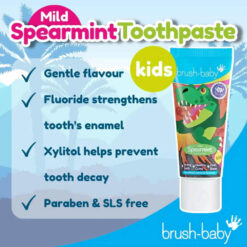 Brush-Baby Mild Spearmint hambapasta lastele al 6a. 50ml – Kuva 2