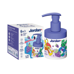 Jordan JUNIOR -hammastahna (pumpulla) lapsille (6–12 v), 150 ml