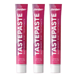 Jordan Tastepaste Raspberry Mint 50ml hambapasta (3tk)