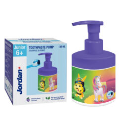 Jordan JUNIOR -hammastahna (pumpulla) lapsille (6–12 v), 150 ml