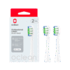 Oclean Professional Clean P1C1 White -vaihtoharjat (valkoinen, 2 kpl)