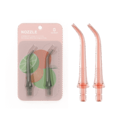 Oclean W10 Pink -hammasvälipuhdistimen vaihtosuuttimet, VAALEANPUNAINEN (2 suutinta)