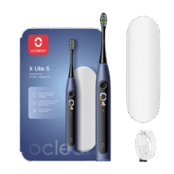 Oclean X Lite Blue Set -sähköhammasharja, SININEN (1 harjaspää + matkakotelo)