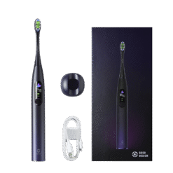 Oclean X Pro Black Purple sähköhammasharja LILLA (1 otsik)