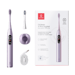 Oclean X Pro Digital Purple sähköhammasharja LILLA (2 otsikut)