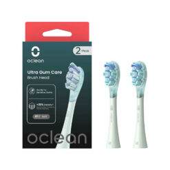 Oclean X Ultra GUM CARE -pehmeät vaihtoharjat UG01 (vihreä, 2 kpl)