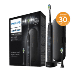 Philips Sonicare ProtectiveClean 5100 seeria MUST (HX6850/47) 3 režiimi, 2 otsikut, surveandur + Reisivutlar