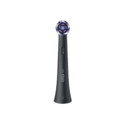 Oral-B iO Radiant White -vaihtoharjaspää, keskikova, MUSTA (1 kpl)