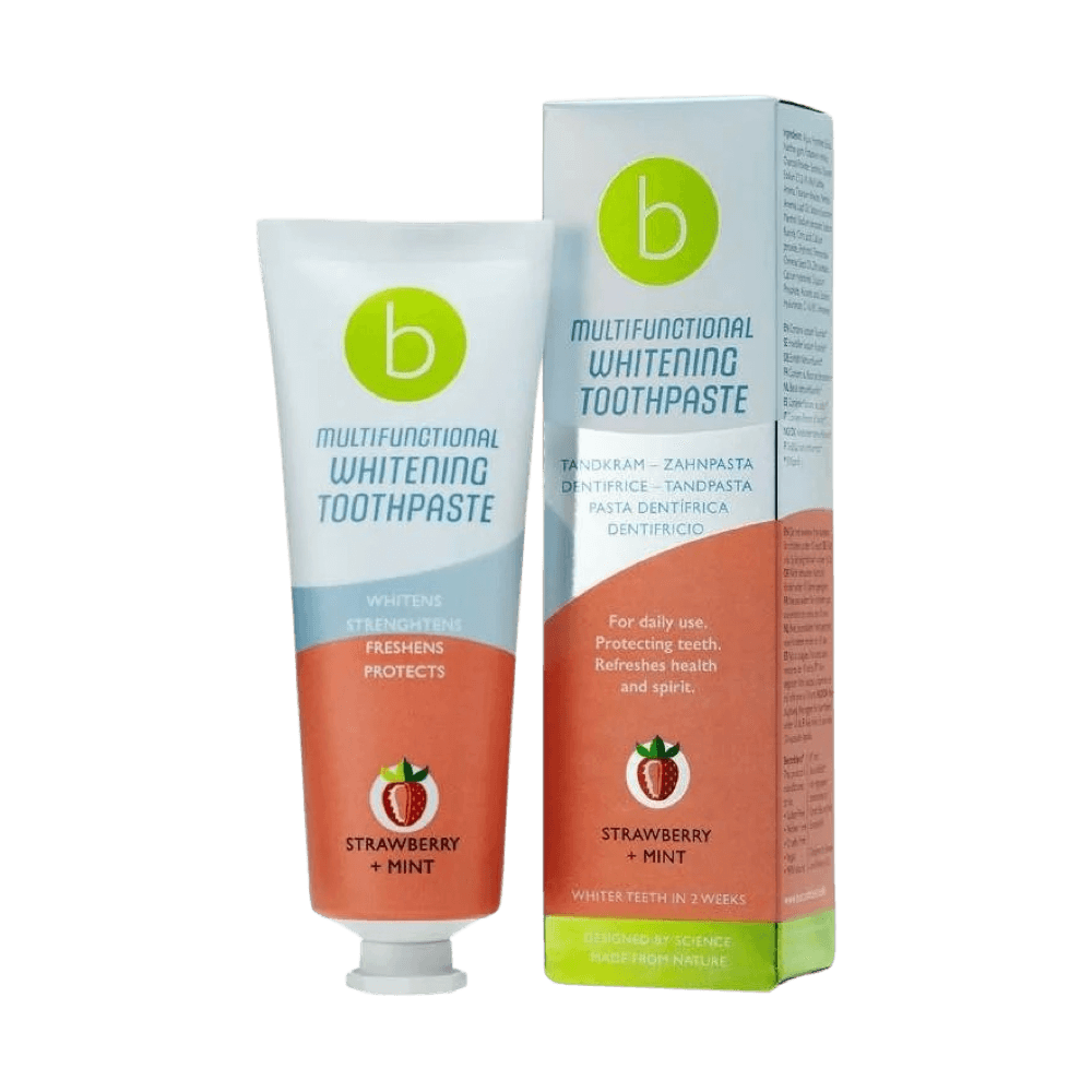 BioDenta Multifunctional Whitening valgendav hambapasta STRAWBERRY 75ml