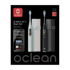 Oclean X Ultra 20 Set sähköhammasharja DUO komplekt (Must + Roheline)