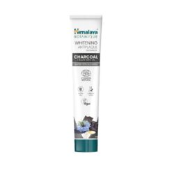 HIMALAYA Whitening Antiplaque valgendav hambapasta (Aktiivsüsi ja Mustköömne õli) 75ml – Kuva 2