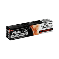 White Glo Advantage Cavity Protection Charcoal -valkaiseva aktiivihiilihammastahna 91 ml