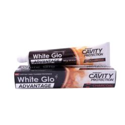 White Glo Advantage Cavity Protection Charcoal valgendav hambapasta aktiivsöega 91ml – Kuva 2