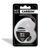 WOOM Carbon+ vahatatud hambaniit aktiivsöega (30m)