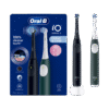 Oral-B iO2 -sähköhammasharja Night Black / Green Forest (2 hammasharjaa)