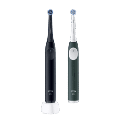 Oral-B iO2 sähköhammasharja Night Black / Green Forest (2 hambaharja) – Kuva 2