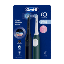 Oral-B iO2 sähköhammasharja Night Black / Green Forest (2 hambaharja) – Kuva 3