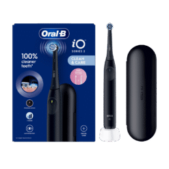 Oral-B iO2 -sähköhammasharja Night Black (3 tehotasoa) + matkakotelo