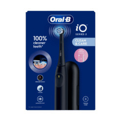 Oral-B iO2 sähköhammasharja Night Black (3 intensiivsust) + Reisivutlar – Kuva 3