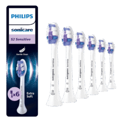 Philips Sonicare S2 Sensitive (Ultra Soft) -erikoispehmeät harjaspäät HX6056/87 (6 kpl)