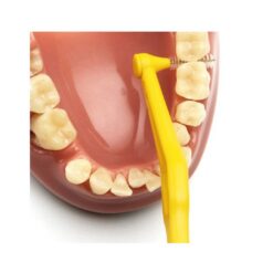 TePe ANGLE 0,7 mm hambavaheharjad KOLLANE (4 suurus, 6 tk pakis - pika pidemega interdentaalhari) – Kuva 4