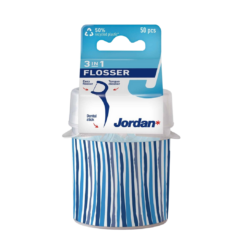 Hambaniit Jordan Flosser 3in1 koos hambatikuga topsis (50 tk) – Kuva 2