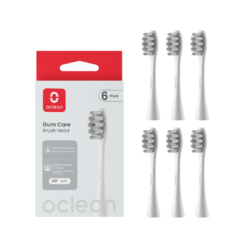 Oclean Professional Gum Care P1S12 White pehmed hambaharja otsikud (VALGE, 6tk)