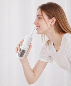 Oclean W10 Lite irrigaator VALGE juhtmevaba veeprits (2 otsikut) – Kuva 4