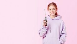 Oclean X KIDS S Pink sähköhammasharja noortele ROOSA (alates 6a) – Kuva 4