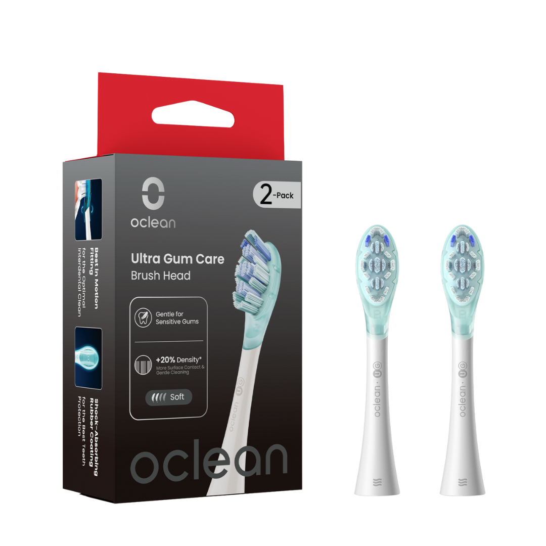 Oclean X Ultra GUM CARE pehmed hambaharja otsikud UG03 (VALGE, 2tk)