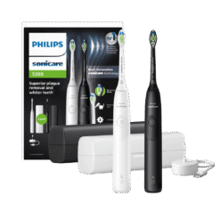 Philips Sonicare 5300 -sähköhammasharja (HX7109/01), VALKOINEN + MUSTA (2 runko-osaa)