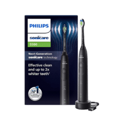Philips Sonicare 5500 -sähköhammasharja HX7111/01 MUSTA (2 tilaa, 1 harjaspää)