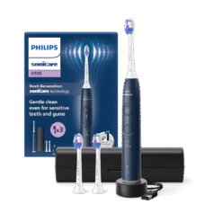 Philips Sonicare 6100 sähköhammasharja HX7403/01 MERESININE (2 režiimi, 3 otsikut) + Reisivutlar
