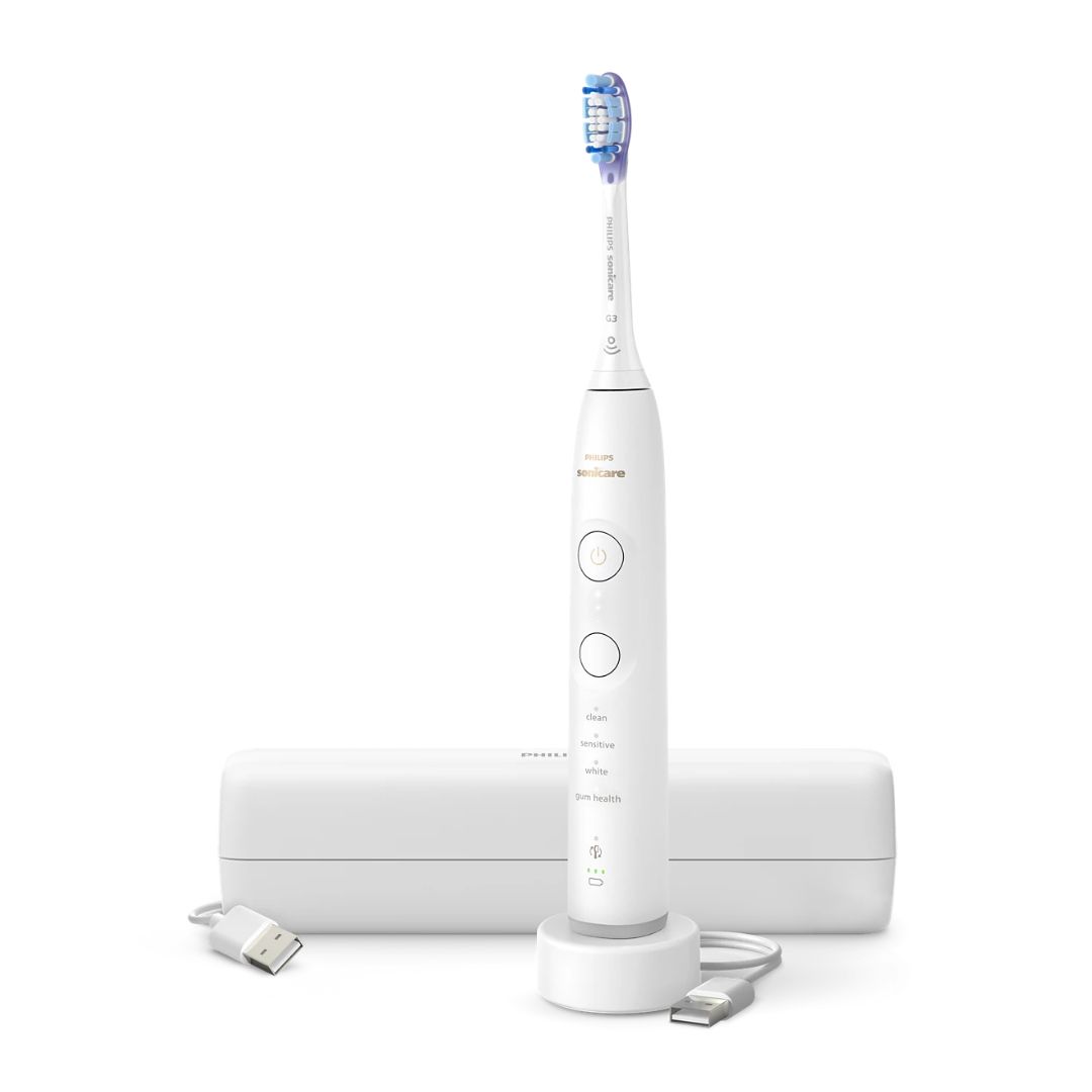 Philips Sonicare 7100 sähköhammasharja HX7420/01 VALGE (4 režiimi, 1 otsik) + Reisivutlar – Kuva 2