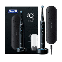 Oral-B iO10 -sähköhammasharja, Black Booster (7 harjaustilaa, pikalaturi)