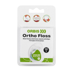 Hambaniit ORBIS Ortho Floss breketitele ja klambritele (50 tk)