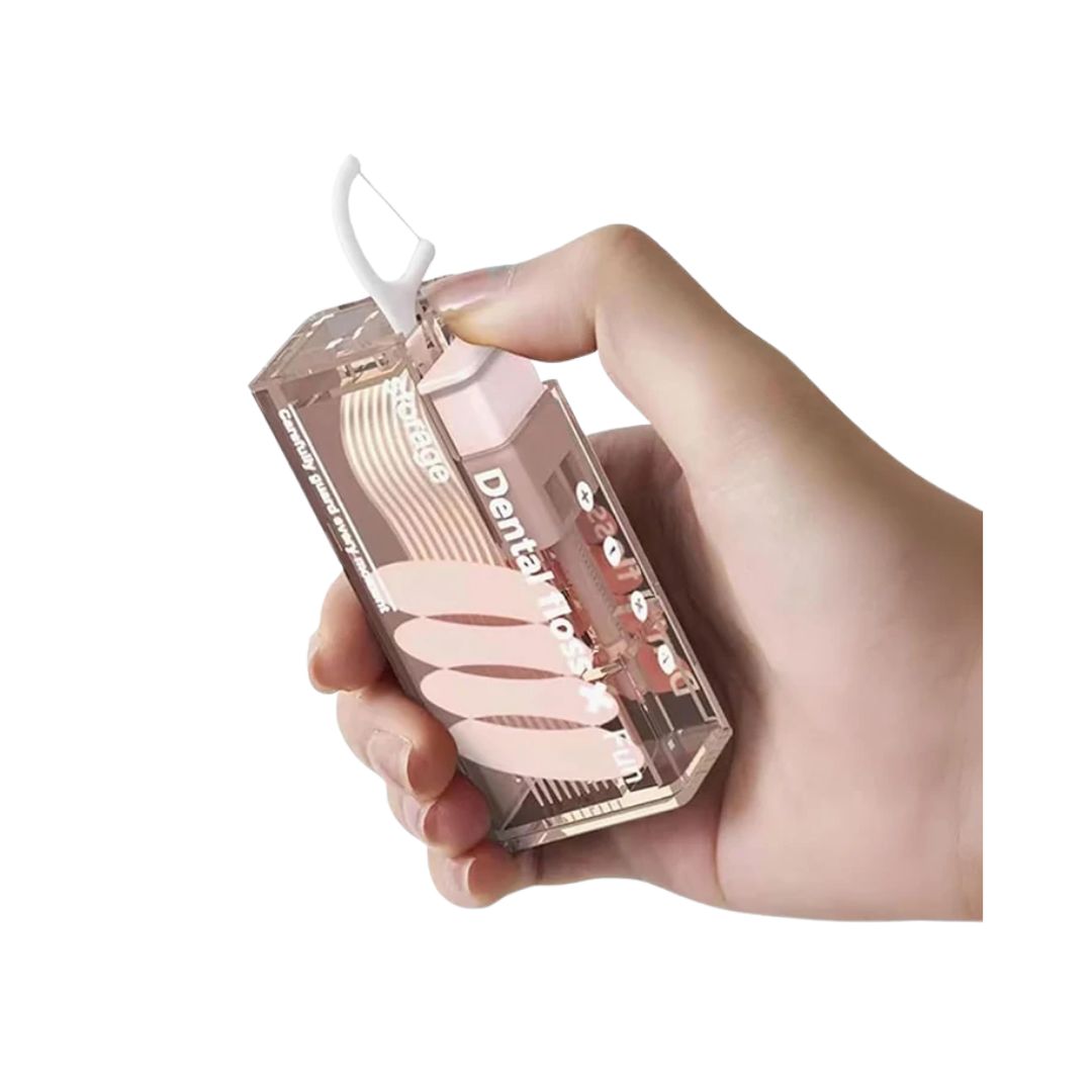 Hambaniit Met Flosser hambatikud dosaatoriga - reisikarbis (60tk) – Kuva 3
