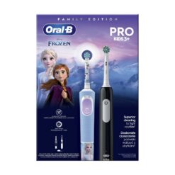 Oral-B Vitality Pro FROZEN + PRO1 BLACK elektrilised hambaharjad (2 hambaharja) – Kuva 3