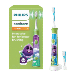 Philips Sonicare FOR KIDS -sähköhammasharja lapsille, VIHREÄ (alkaen 3-vuotiaille) HX6352/11