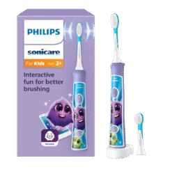 Philips Sonicare FOR KIDS -sähköhammasharja lapsille, VIOLETTI (3-vuotiaasta alkaen) HX6322/12