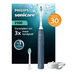 Philips Sonicare 2100 seeria HX4022/04 sähköhammasharja MERESININE (1 režiim, 2 otsikut)