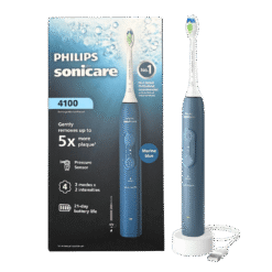 Philips Sonicare 4100 -sähköhammasharja HX4041/48 MERENSININEN (2 tilaa, 1 harjaspää)