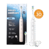 Philips Sonicare 4100 -sähköhammasharja, VALKOINEN HX4042/41 (2 tilaa, 2 harjaspäätä)