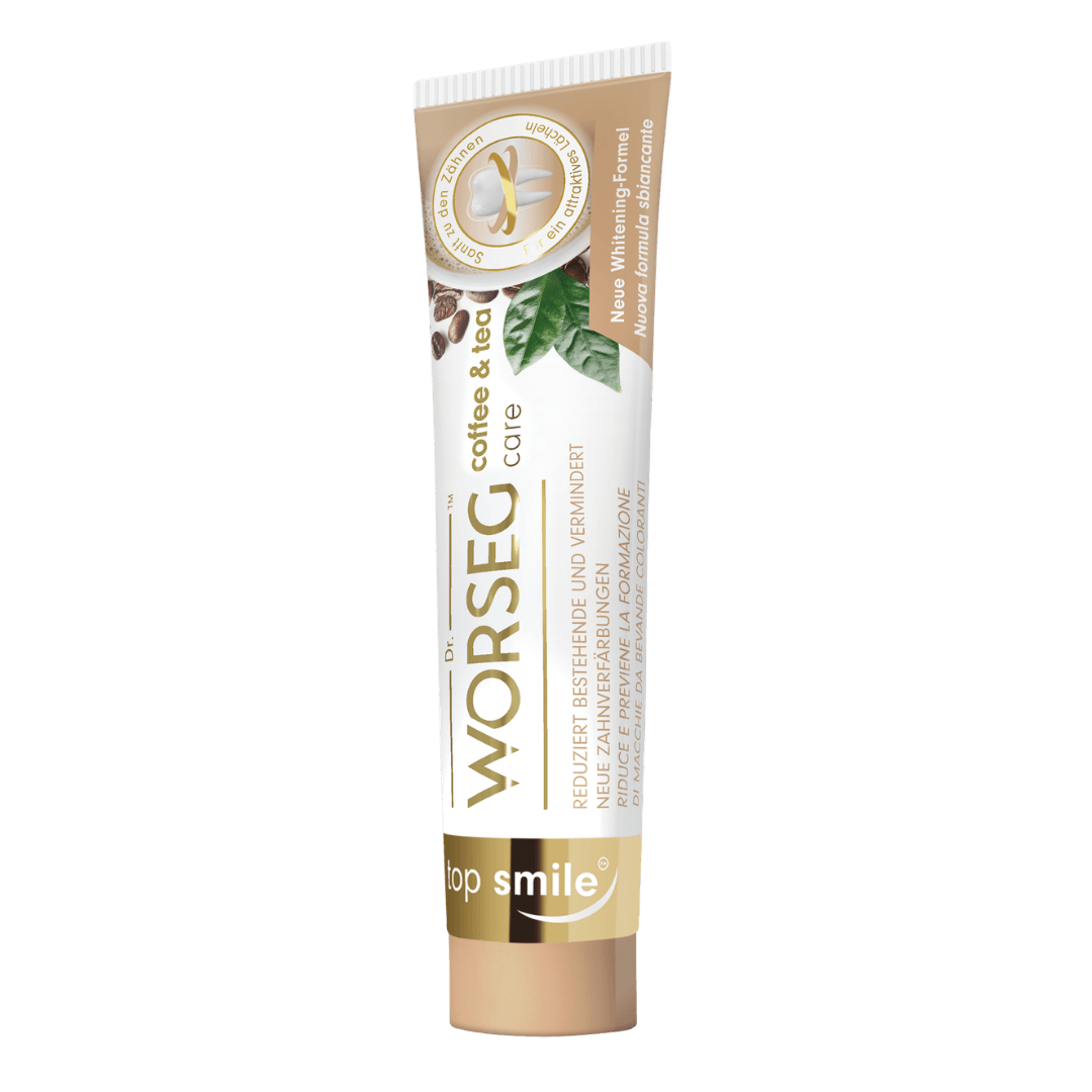 Dr. Worseg Top Smile COFFE & TEA CARE -hammastahna 75 ml