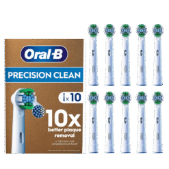 Oral-B CROSS ACTION Pro hambaharja otsikud (EB50RX-10, 10tk)