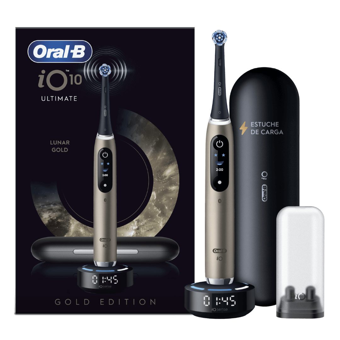 Oral-B iO10 Ultimate -sähköhammasharja Gold Edition (7 harjaustilaa, pikalaturi)