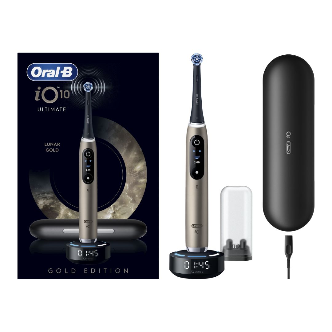 Oral-B iO10 Ultimate sähköhammasharja Gold Edition (7 režiimi, kiirlaadija) – Kuva 3