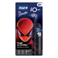 Oral-B iO Kids SPIDERMAN sähköhammasharja lastele al. 6a (3 intensiivsust) + Reisivutlar – Kuva 2