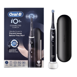 Oral-B iO6 -sähköhammasharja, Black Lava (5 harjaustilaa, näyttö)
