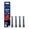 Oral-B iO Kids SPIDERMAN -pehmeät vaihtoharjaspäät lapsille 6-vuotiaasta alkaen (SBKF-4, 4 kpl)